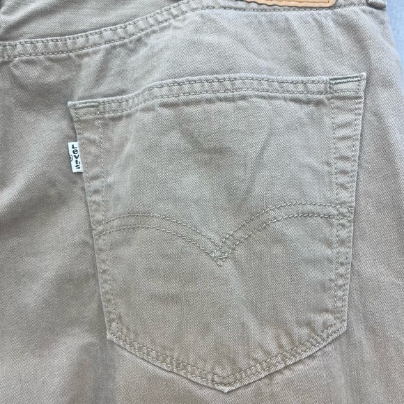 Levi’s 505 Men’s Tan Pants Size 38x32 - Picture 6 of 11
